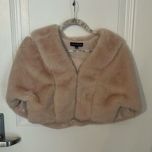 Faux Fur Shrug/Topper